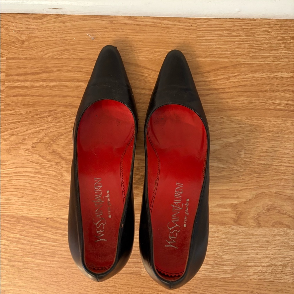 Yves Saint Laurent Black Heels